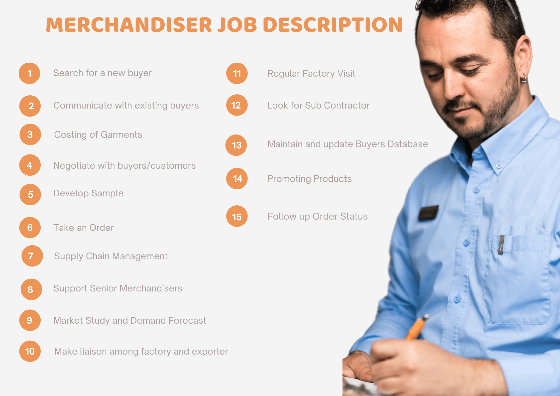 Trainee Merchandiser Job Description ORDNUR TEXTILE AND FINANCE