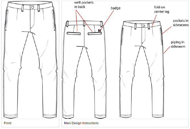 Operation Breakdown, SMV and Layout of Chino Pant Manufacturing - ORDNUR