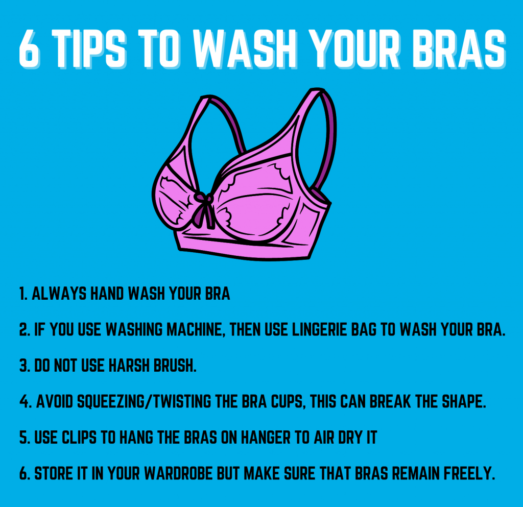 Tips to Wash your bras with hands at home