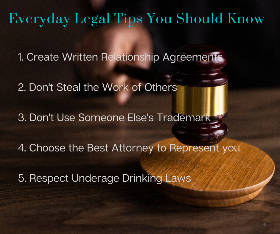 5 Everyday Legal Tips You Should Know