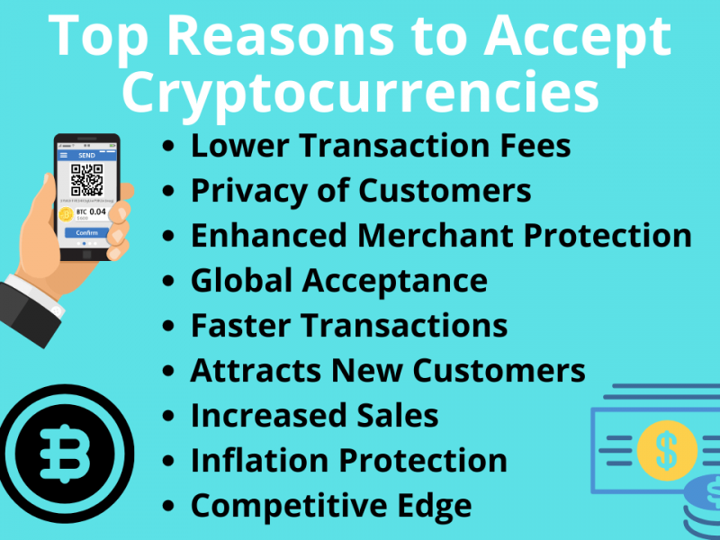 Top Reasons to Accept Cryptocurrencies