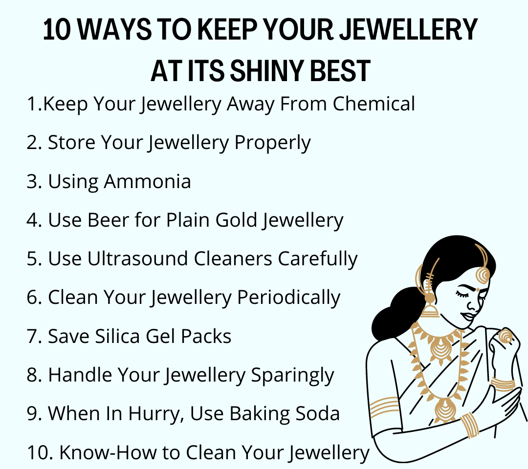 Easy Ways to Keep Your Jewellery at Its Shiny Best