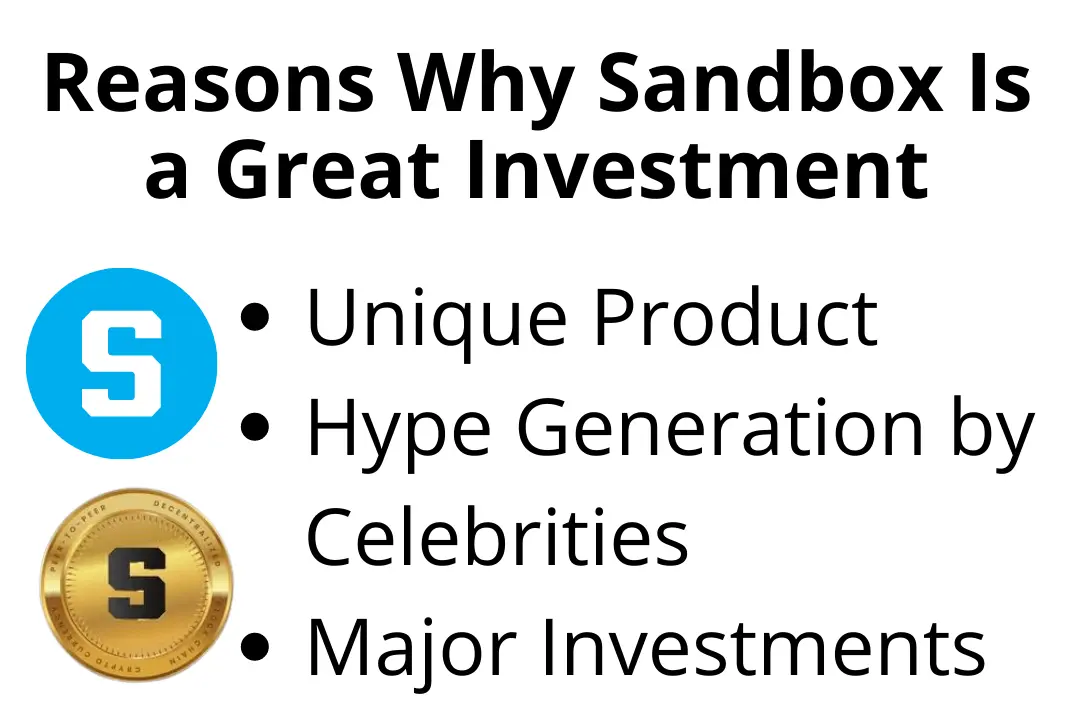 Reasons Why Sandbox Is a Great Investment of 2022