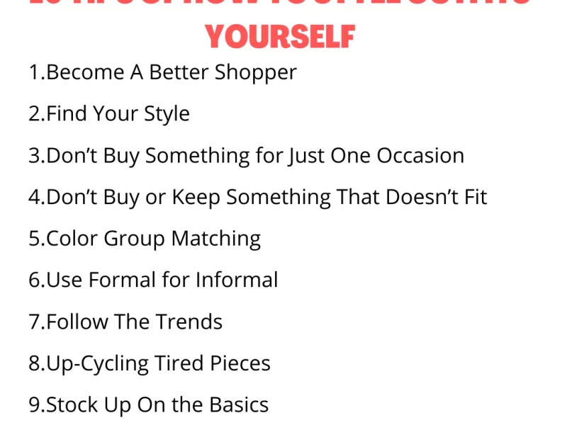 Tips of How to Style Outfits