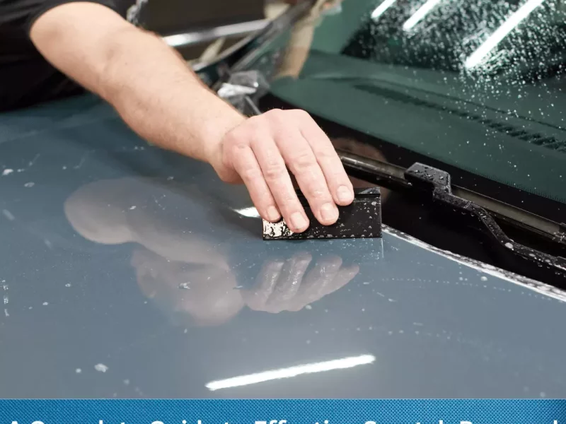 Guide to Effective Scratch Removal