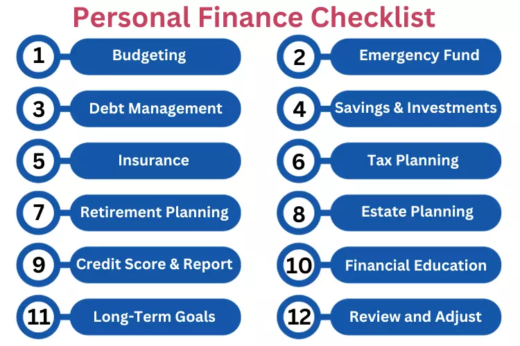 Your Comprehensive Personal Finance Checklist for Financial Success