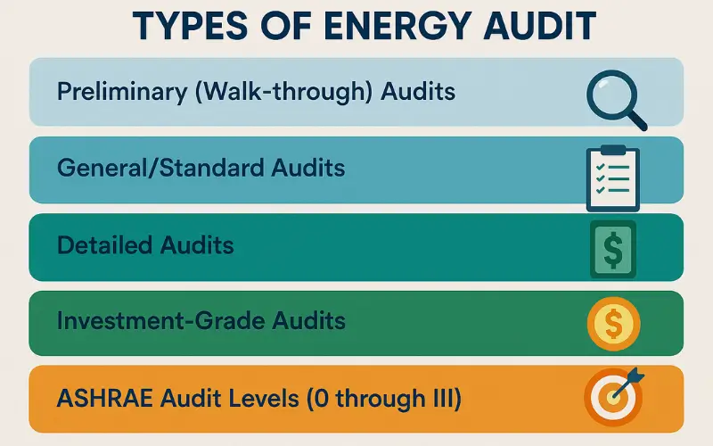 types of industrial energy audits