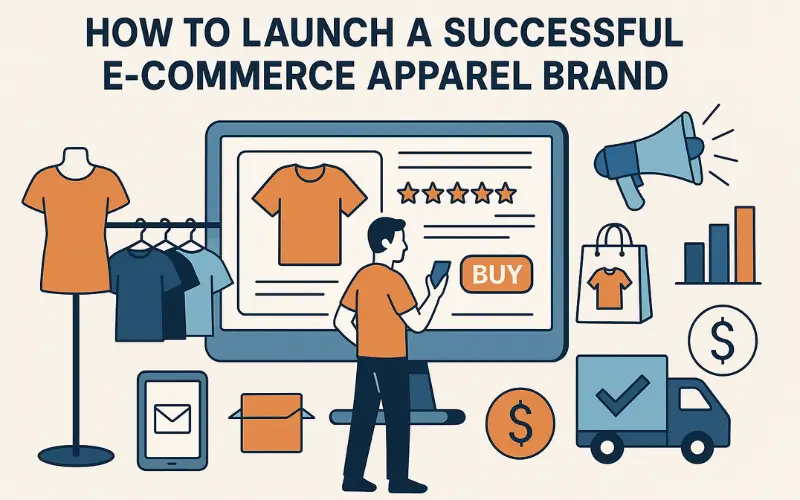 How To Launch a Successful E-commerce Apparel Brand