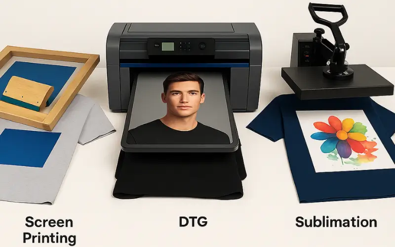 Choosing the Right T-Shirt Printing Method