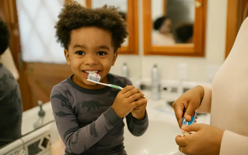 Healthy habits for children by age