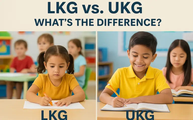 difference between LKG and UKG