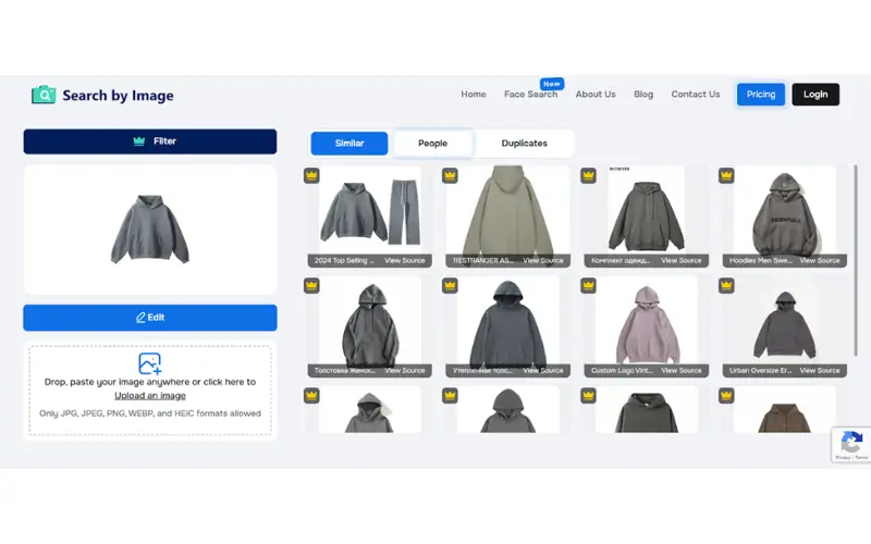 identify clothing brand from photo