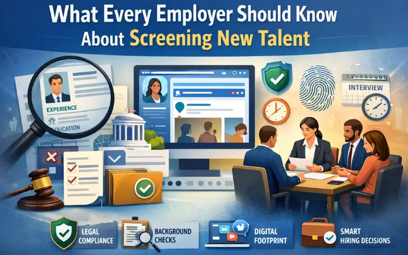 Employee background screening