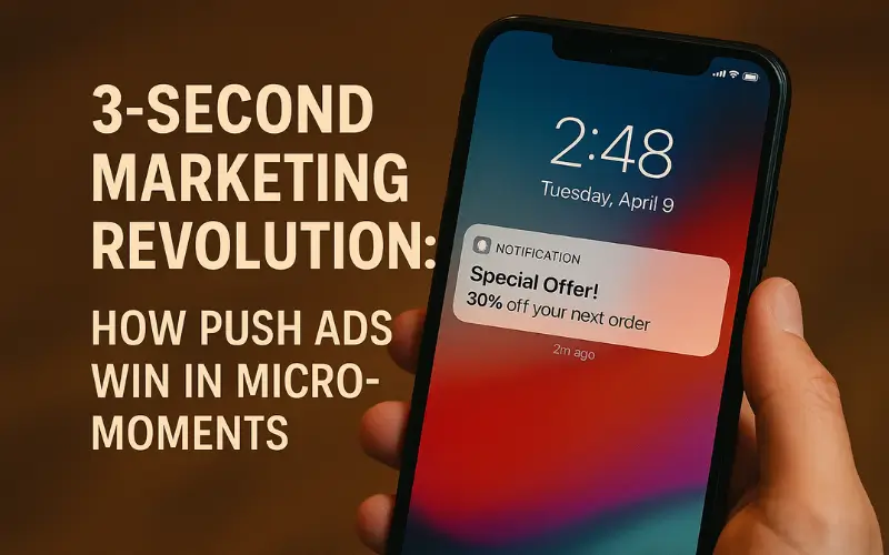 How Push Ads Win Micro-Moments