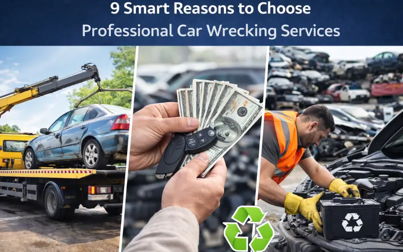professional car wrecking services