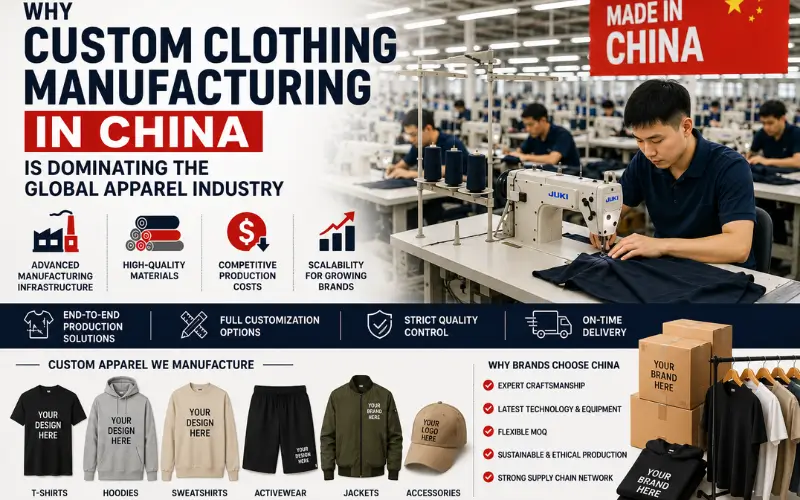 Why Custom Clothing Manufacturing in China Is Dominating the Global Apparel Industry