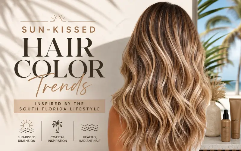 Sun-Kissed Hair Color Trends Inspired by the South Florida Lifestyle