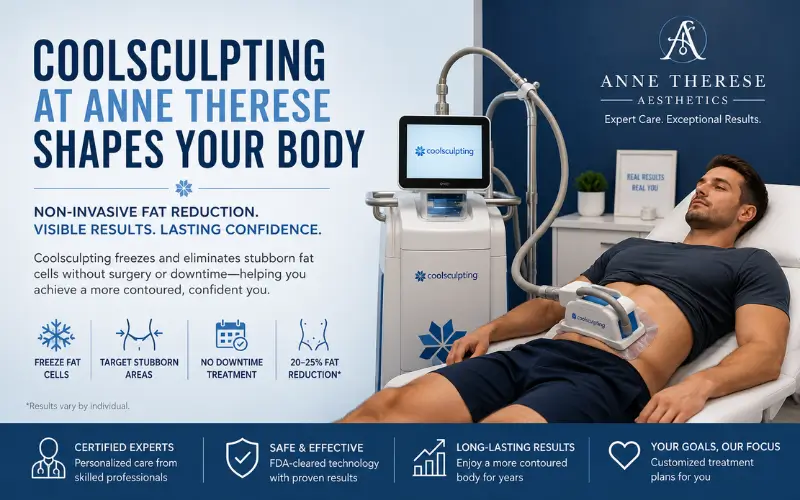 How Coolsculpting at Anne Therese Shapes Your Body