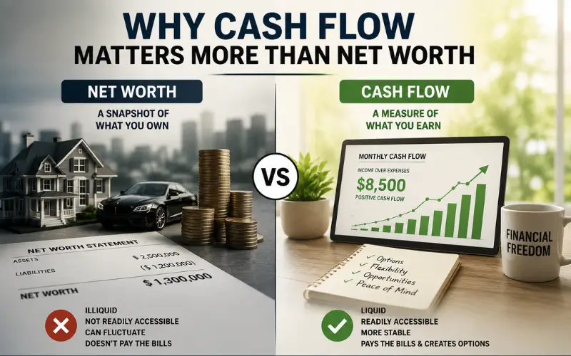 Why Cash Flow Matters More Than Net Worth