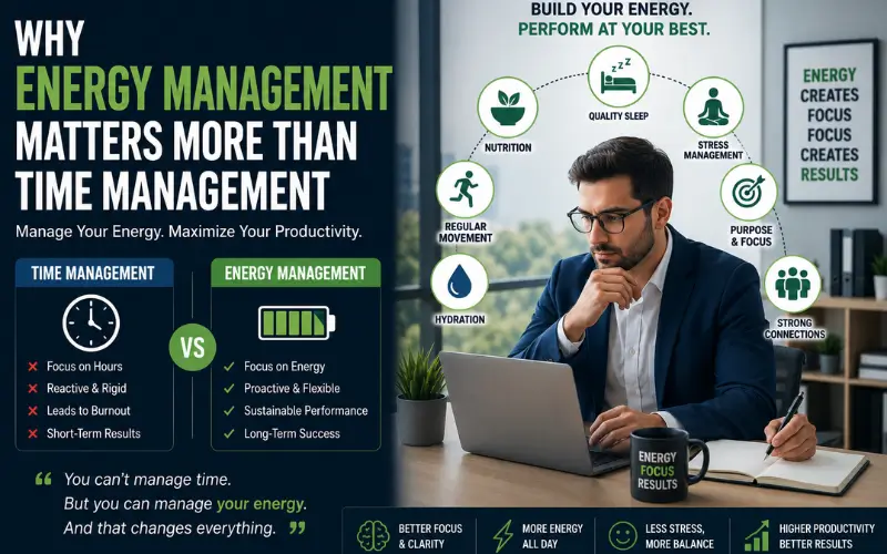 Why Energy Management Matters More Than Time Management