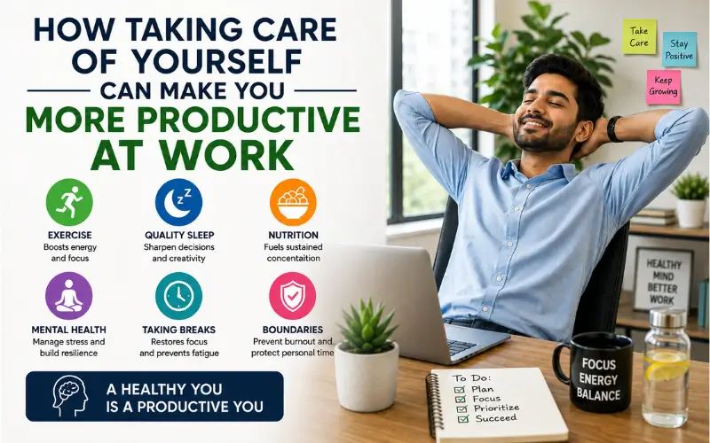 How Taking Care of Yourself Can Make You More Productive at Work