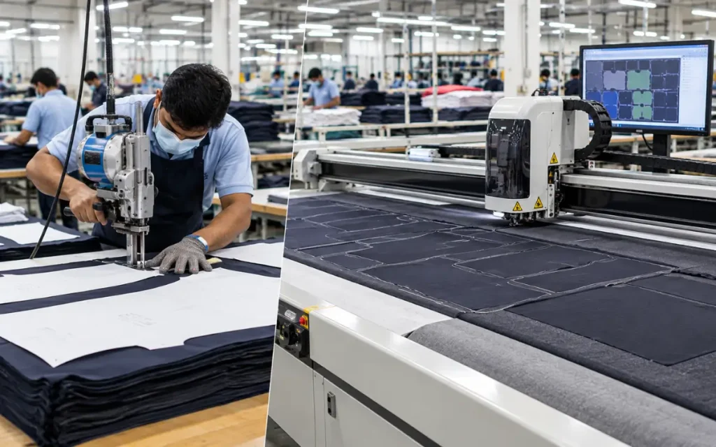 Automatic Cutting Machine vs Manual Cutting