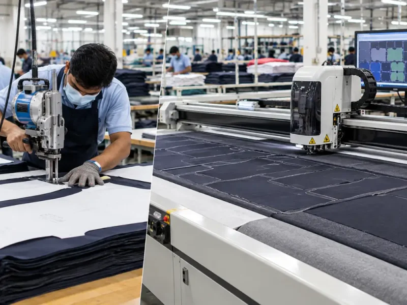 Automatic Cutting Machine vs Manual Cutting