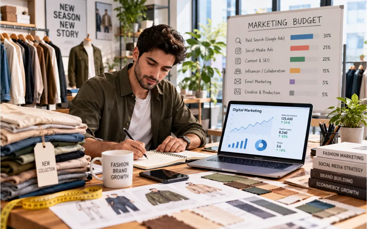 how fashion brands can budget for digital marketing