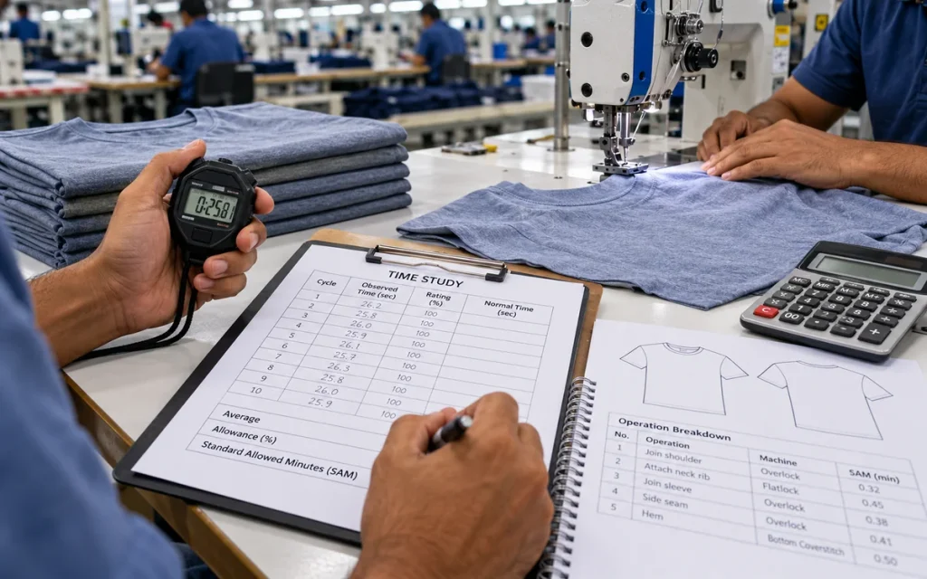 how to calculate standard allowed minutes