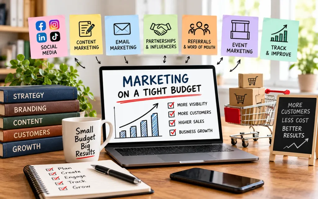 how to market your business on a tight budget