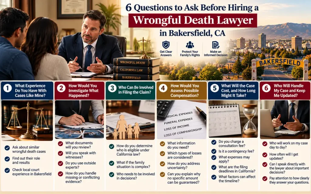 wrongful death lawyer Bakersfield CA